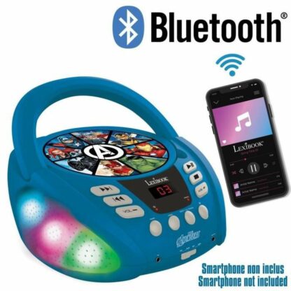 CD/MP3 Player Lexibook Avengers Bluetooth 5.0 Μπλε