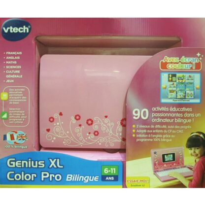 Φορητός Υπολογιστής Vtech Genius XL Pro FR-EN Παιδικό Παιχνίδι + 6 Ετών