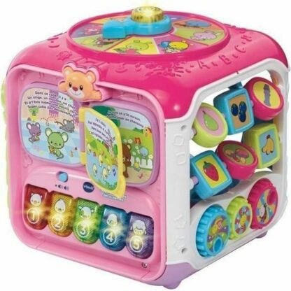 Εκπαιδευτικό παιχνίδι Vtech Baby Super cube des découvertes rose