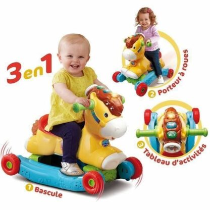 Αυτοκινητάκι Vtech  P'Tit Galop, My Pony Basculo Τραμπάλα Μουσικό + 1 Έτος