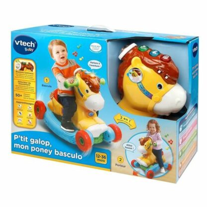 Αυτοκινητάκι Vtech  P'Tit Galop, My Pony Basculo Τραμπάλα Μουσικό + 1 Έτος