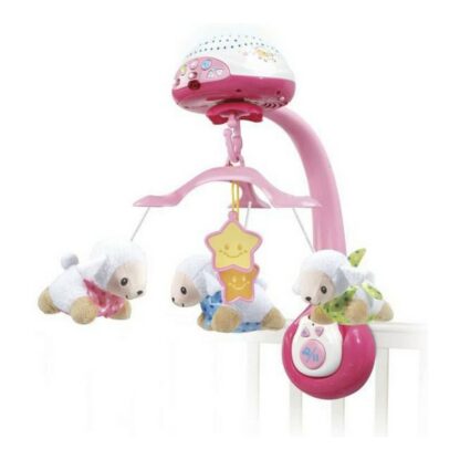 Παιδικό παιχνίδι Vtech Baby Sheep Count Ροζ Πλαστική ύλη Κούνια Μωρού