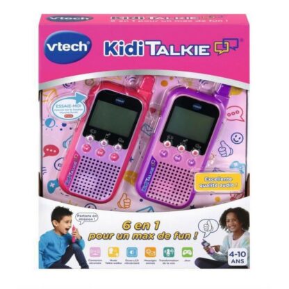 Walkie Talkie Vtech Kidi Talkie Μωβ Ροζ