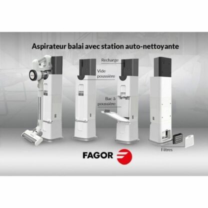 Ηλεκτρική Σκούπα Χωρίς Καλώδιο Fagor FG6415 Λευκό 1800 W