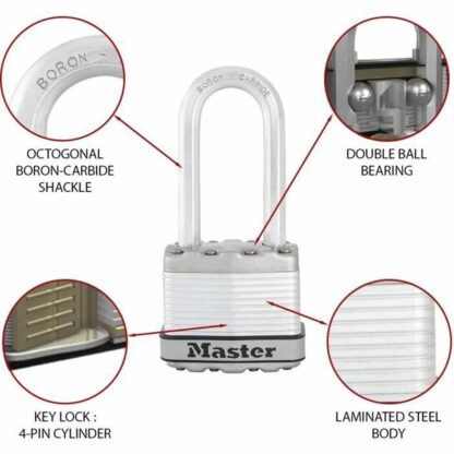 Κλείδωμα πλήκτρων Master Lock 45 mm