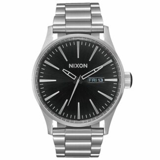 Ανδρικά Ρολόγια Nixon A158000-00 Μαύρο Ασημί