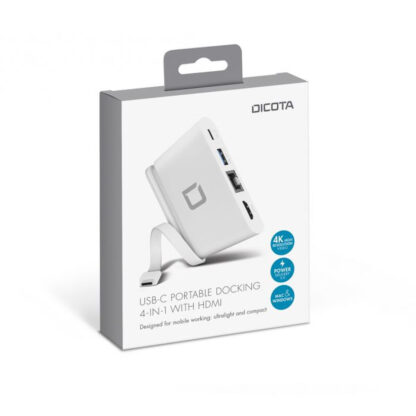 USB Hub Dicota D31730 Λευκό