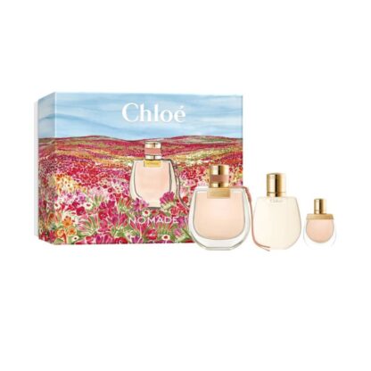 Σετ Γυναικείο Άρωμα Chloe Nomade EDP Nomade 3 Τεμάχια