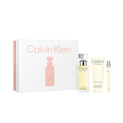 Σετ Γυναικείο Άρωμα Calvin Klein Eternity EDP 3 Τεμάχια