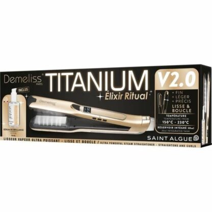 Μηχανή Ισιώματος Μαλλιών Saint-Algue TITANIUM V2 ELIXIR RITUAL DEMELISS