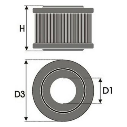 Φίλτρο αέρα Green Filters RCL076