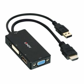 Αντάπτορας HDMI σε DVI LINDY 38361 Μαύρο