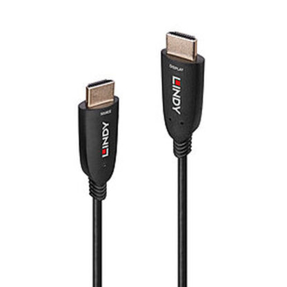 Καλώδιο HDMI LINDY OPTIC HYBRID 10 m Μαύρο