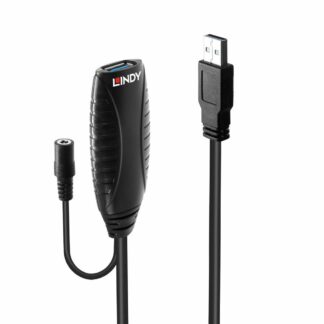 Καλώδιο USB LINDY 43157 10 m Μαύρο