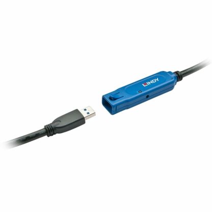 Καλώδιο USB LINDY 43229 15 m Μαύρο (1 μονάδα)