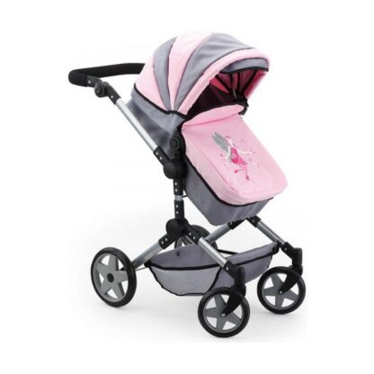 Καλάθι για Κούκλες Reig Pram Neo Pro Γκρι 57 cm