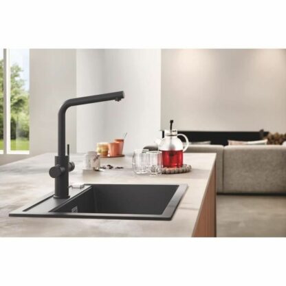 Νεροχύτη με Ένα Κύπελλο Grohe K700 Γκρι