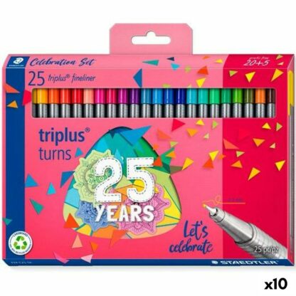 Σετ Μαρκαδόροι Staedtler Triplus Fineliner 334 (x10)