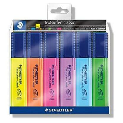 Σετ Μαρκαδόροι Υπογράμμισης Staedtler Textsurfer Classic 6 Τεμάχια (x10)