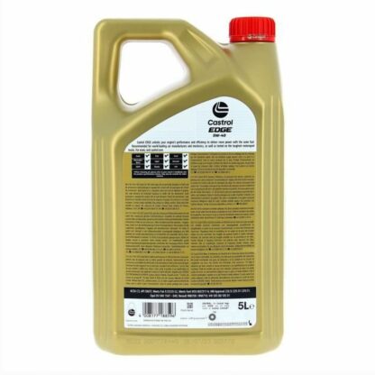 Λάδι κινητήρα Castrol Edge Βενζίνη Diesel Υβριδικό 5W40 5 L