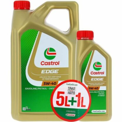 Λάδι Κινητήρα Αυτοκινήτου Castrol Edge 5W 40 6 L