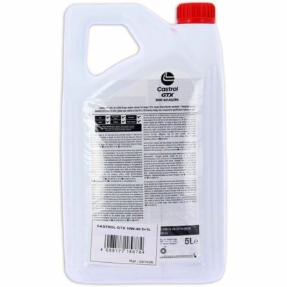 Λάδι Κινητήρα Αυτοκινήτου Castrol GTX 10W 40 6 L