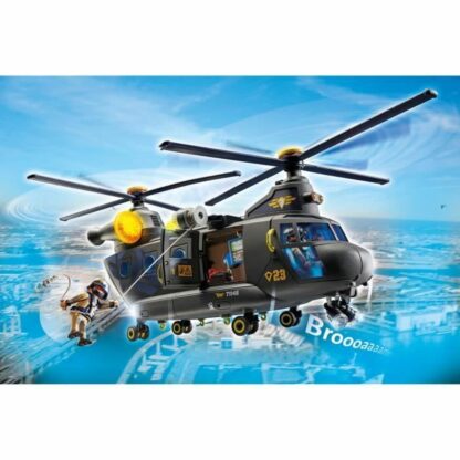 Σετ παιχνιδιών Playmobil Police Plane City Action Πλαστική ύλη