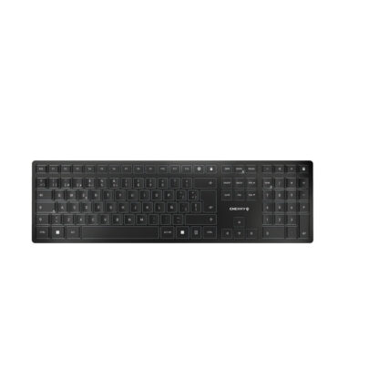 CHERRY KW 9100 SLIM keyboard Universal RF Wireless + Bluetooth QWERTY Spanish Black - Πληκτρολόγιο Cherry Ισπανικό Qwerty Μαύρο Ισπανικά