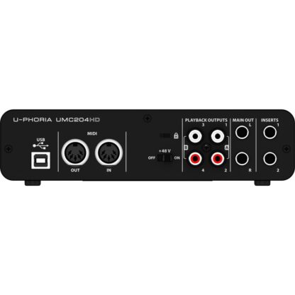 Ήχος Εισόδου Behringer UMC204HD