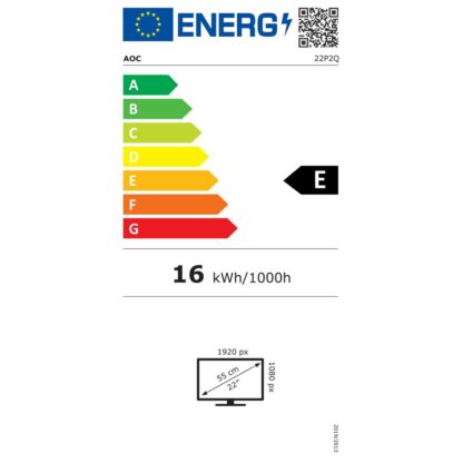 Οθόνη AOC 22P2Q 21,5" Full HD 75 Hz (Ανακαινισμένα A)