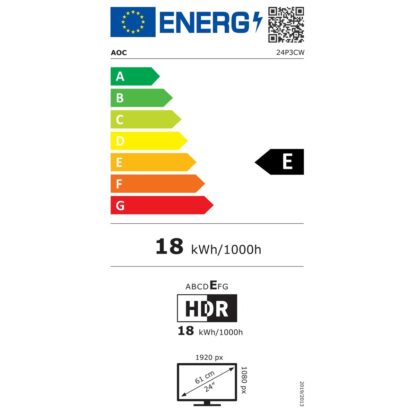 Οθόνη AOC 24P3CW 23,8" Full HD 75 Hz 60 Hz