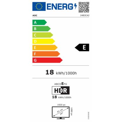 Οθόνη AOC 24B3CA2 Full HD 23,8" 100 Hz 50-60 Hz