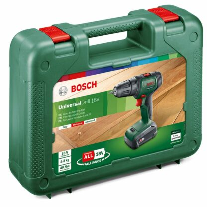 Σετ τρυπανιών και αξεσουάρ BOSCH Universaldrill 18 Power 4All 18 V 40 Nm