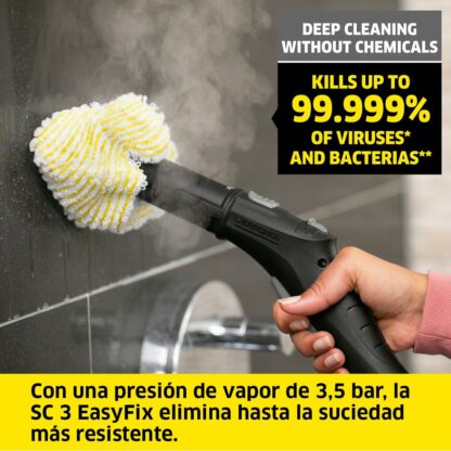 Σκούπα Ατμοκαθαριστής Kärcher SC3 EASYFIX WHI 900 W