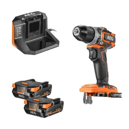 Τρυπάνι-βιδωτήρι AEG Powertools BS18SBL-202C 18 V 65 Nm