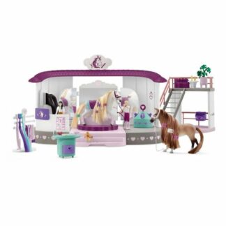 Playset Schleich glitter house with unicorns, lake and stable - 42445 Πλαστική ύλη Άλογο