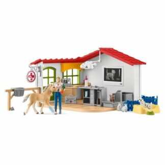 Playset Schleich Mobile Vet with Hanoverian Foal