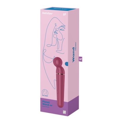 Συσκευή Μασάζ Satisfyer Planet Wand-er Κόκκινο