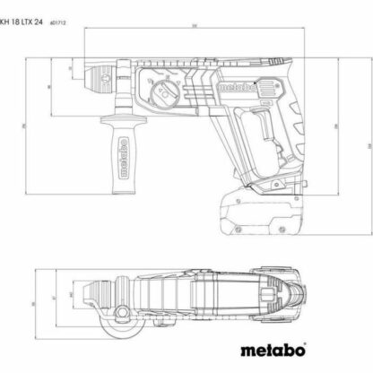 Σφυρί τρυπάνι Metabo KH 18 LTX 24