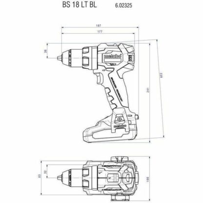 Σετ τρυπανιών και αξεσουάρ Metabo 685208650 18 V