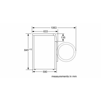 Πλυντήριο ρούχων Siemens AG WM14N29XEP 60 cm 1400 rpm 9 kg