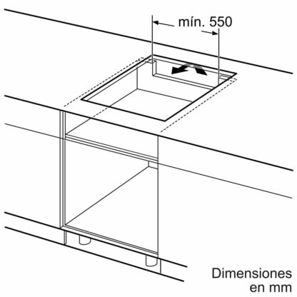 Επαγωγική Πλάκα BOSCH PVJ631HC1E 59,2 cm 7400 W