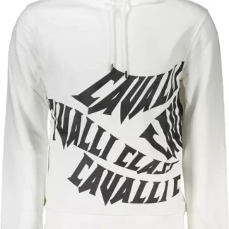 Cavalli Class Red Cotton Men Sweater