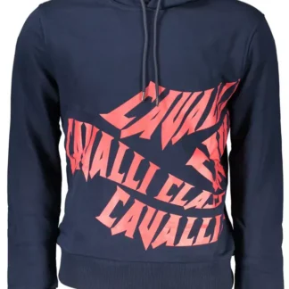 Cavalli Class White Cotton Men Sweater