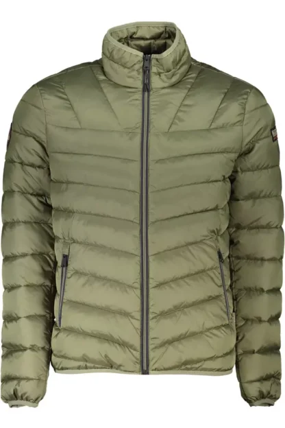 Napapijri Green Polyamide Men Jacket