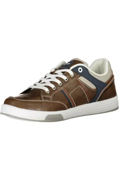 Carrera Brown Eco Leather Men Sneaker