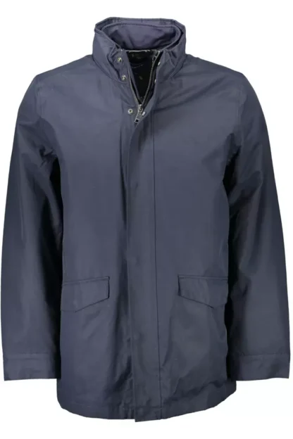 Gant Blue Polyester Men Jacket