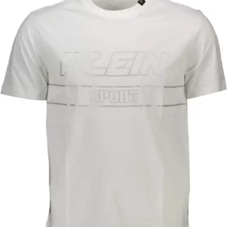 Plein Sport Blue Cotton Men T-Shirt