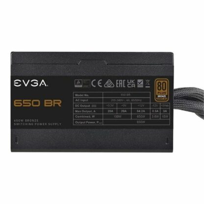 Τροφοδοσία Ρεύματος Evga 100-BR-0650-K2 ATX 650 W 80 Plus Bronze