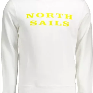 North Sails Gray Cotton Men Sweater